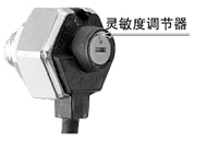 配備靈敏度調(diào)節(jié)器(僅限反射型、帶動作切換開關(guān)的透過型)
